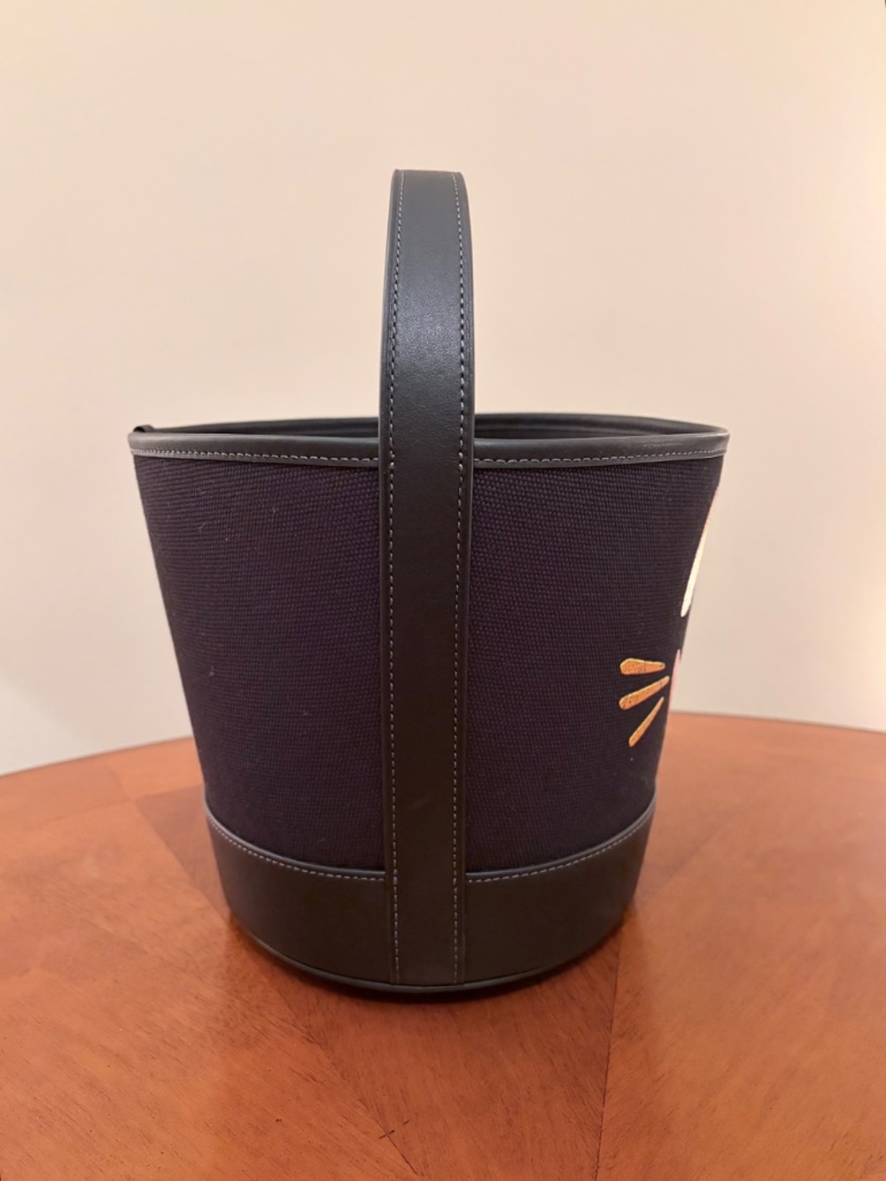 🐈⬛ 🎃 Coach Halloween Black Cat Trick-r-Treat Bucket - NWT - Picture 5 of 9